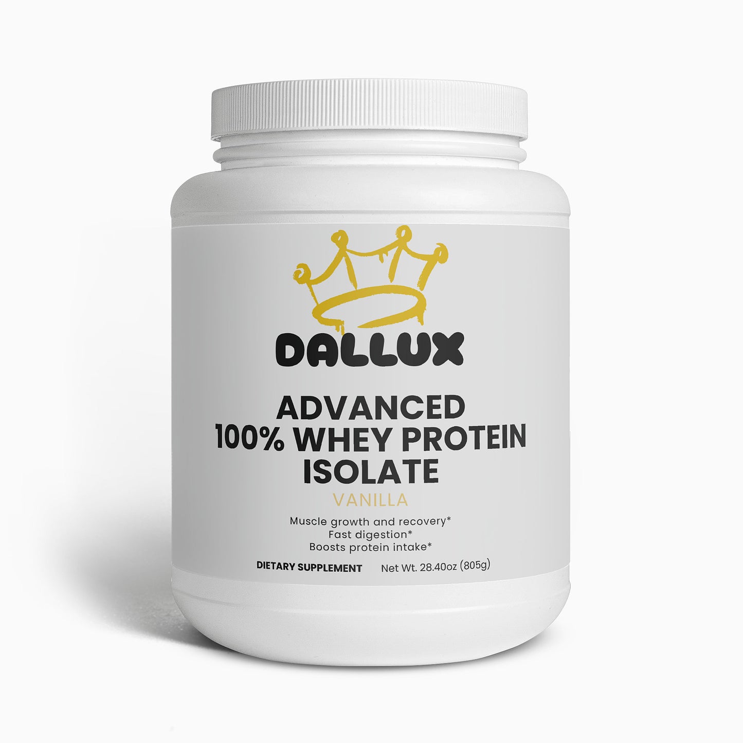 Advanced 100% Whey Protein Isolate (Vanilla)